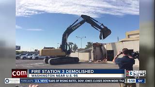 Fire Station No. 3 being replaced