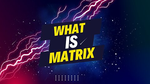What Is Matrix? | How To Escape Matrix? | Be Top 1%