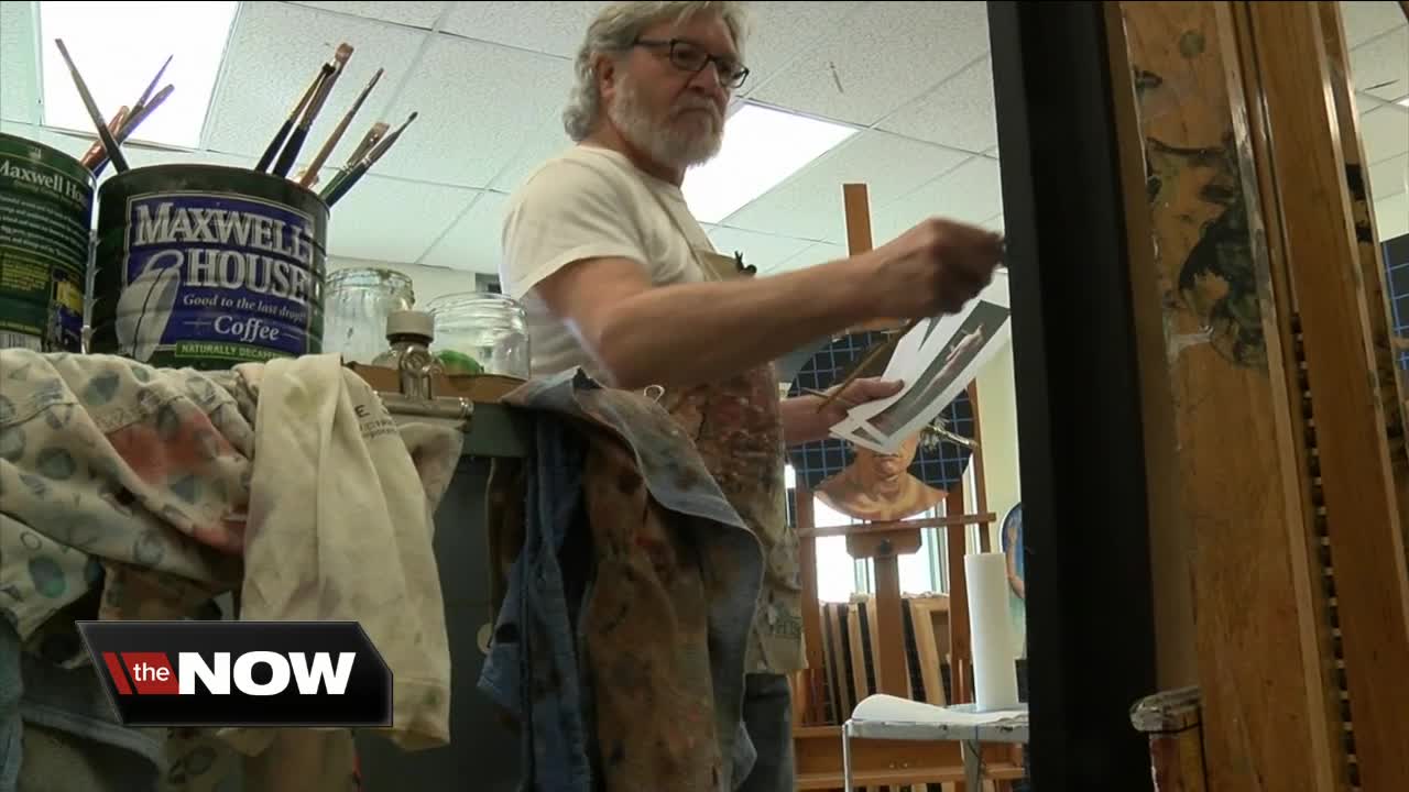 Local artist Gary L. Wolfe's work is showing up everywhere
