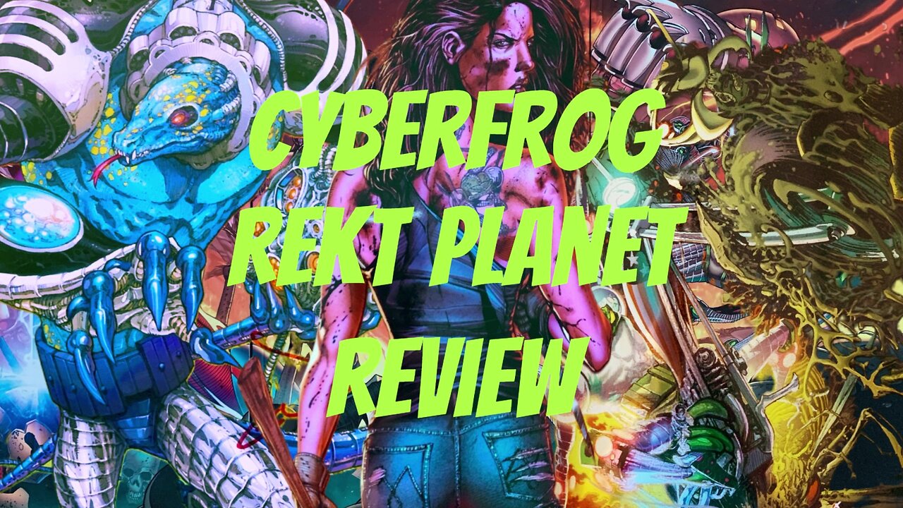 CyberFrog Rekt Planet Stinger #comicsgatestrong #comicsgate #comicsgateisunstoppable #comicbooks