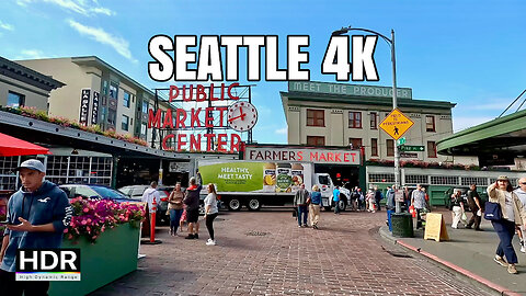 Seattle 4K Drive Downtown, Capitol Hill & North Seattle.