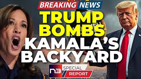 🚨DIRECT HIT! Trump Drops Bomb on Kamala's Home Turf Forcing Her Past Back to Haunt Her!