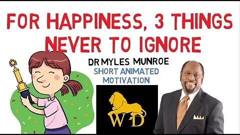 FAMILY COMES FIRST - NEVER FORGET THESE 3 THINGS IN 2019 by Dr Myles Munroe