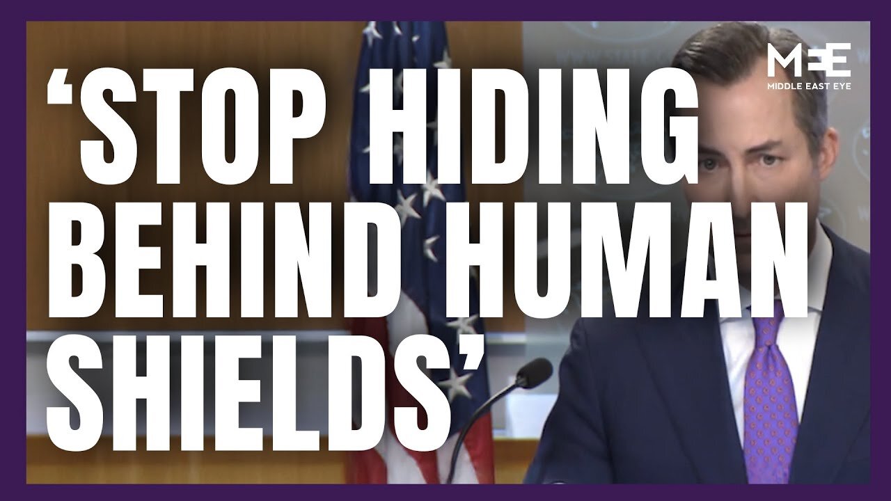 State spokesperson says ‘Hamas needs to stop hiding behind human shields’ after hospital bombing