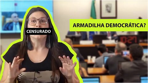 Teoria e prática! Bárbara Destefani é censurada após participação em comissão sobre censura