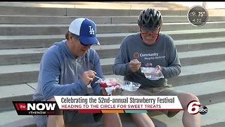 52nd annual Strawberry Festival held on Monument Circle