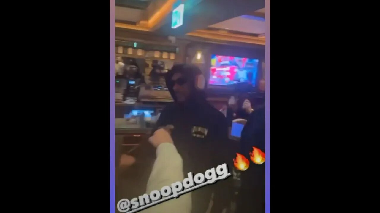 Snoop Dogg make s a guest appearance at Conor Mcgregor’s Black Forge Inn