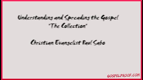 Understanding and Spreading the Gospel - Bible Study - The Revelation of Jesus Christ