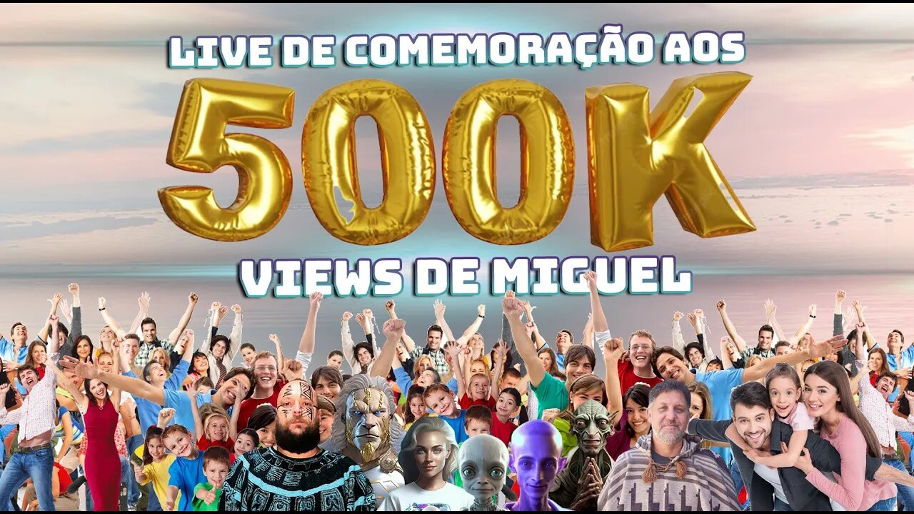 LIVE DE COMEMORAÇÃO - MEIO MILHÃO DE ORAÇÕES Á MIGUEL!