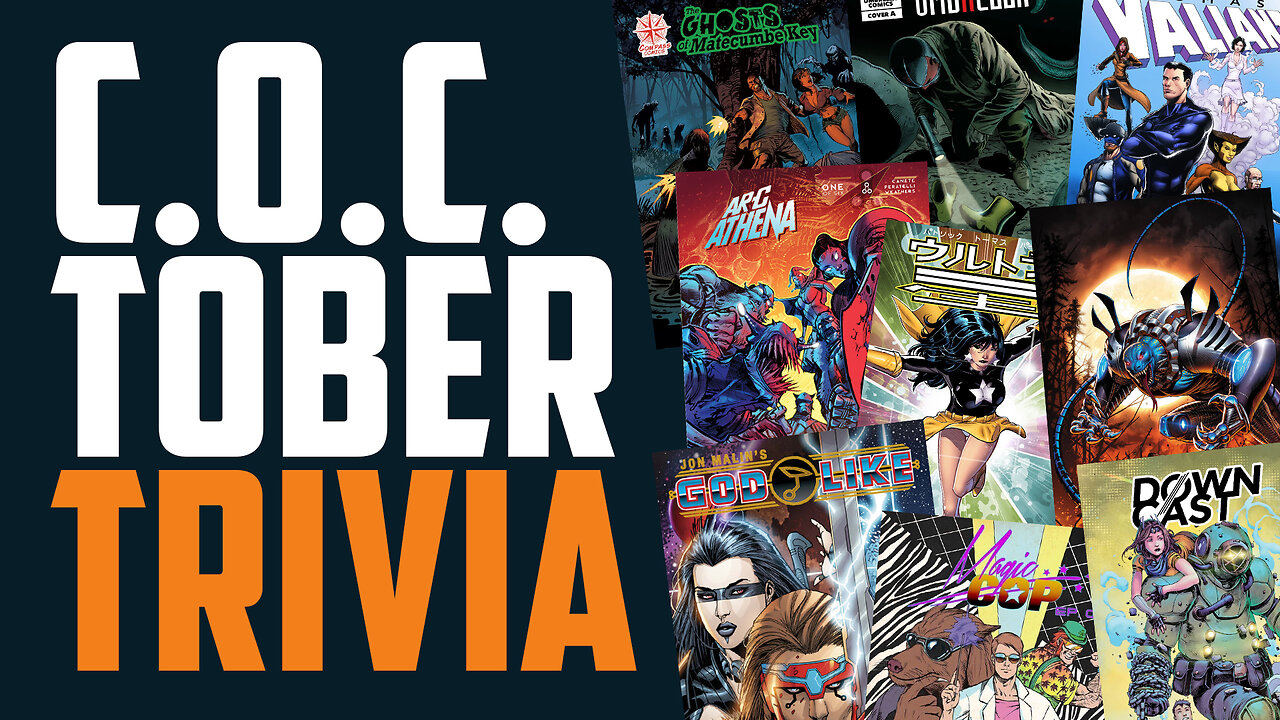 COCtober Trivia! Crowdfunded C.O.C. 2021-2024 WIN a $25 Voucher!