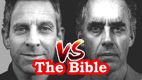 "Jordan, you are DODGING." - Sam Harris, The Bible is the product of human minds - Jordan Peterson