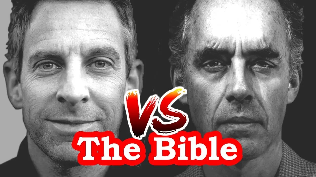 "Jordan, you are DODGING." - Sam Harris, The Bible is the product of human minds - Jordan Peterson