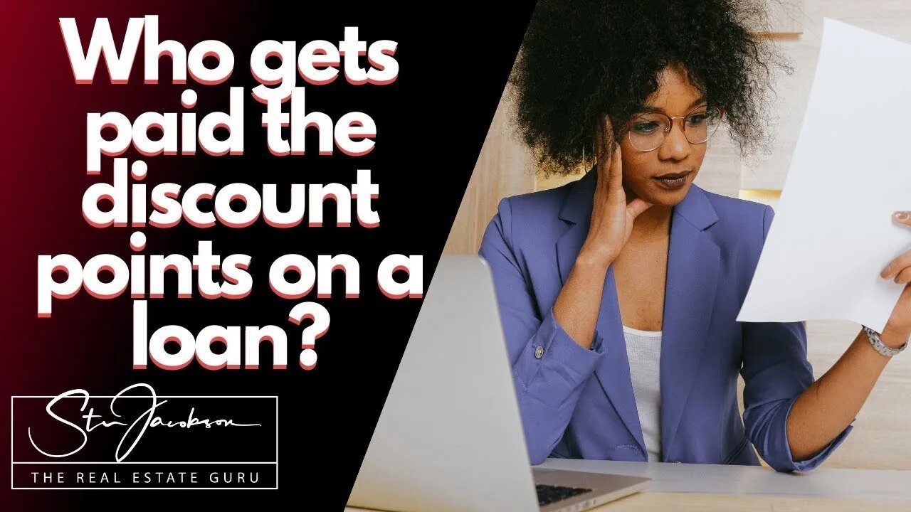 Who gets paid discount points on a loan? -- Daily real estate practice exam question