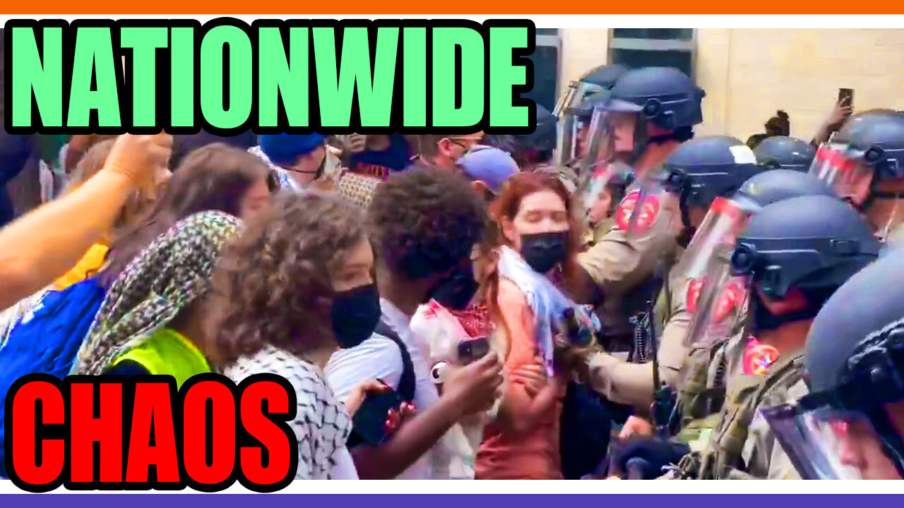 🚨BREAKING: Anti-War Protests Go Wild 🟠⚪🟣