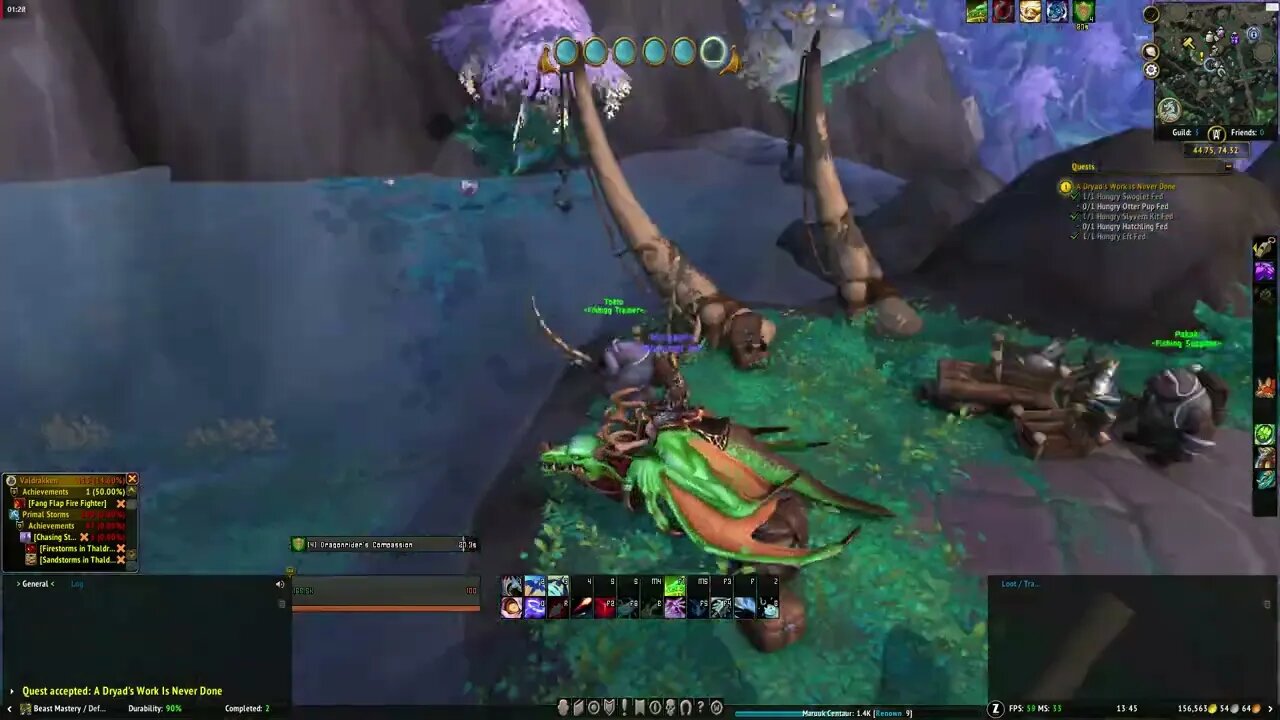 World of Warcraft Dragonflight A Dryad's Work Is Never Done