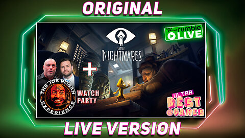 Vance/Rogan Podcast Reaction + Little Nightmares & Resident Evil (Original Live Version)