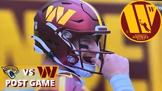 Washington Commanders Beat Jacksonville Jaguars For First Win of The Season!
