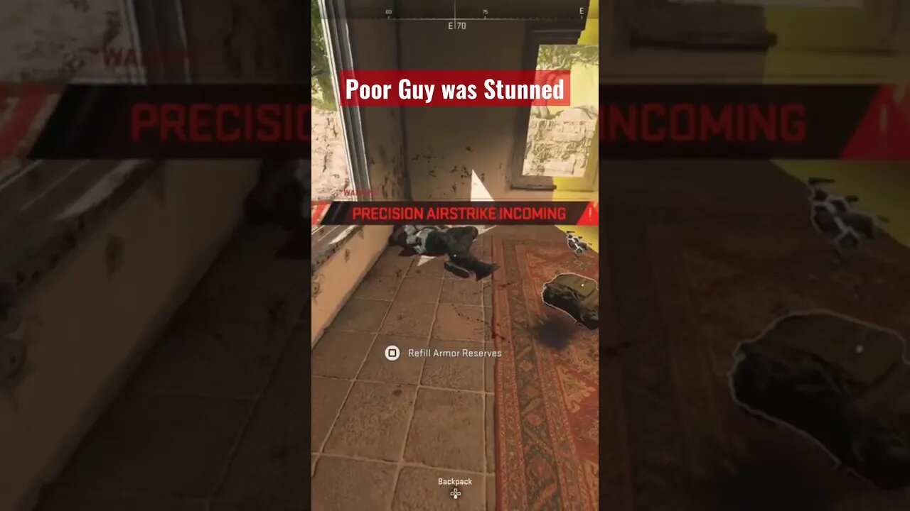 Poor Dude was Stunned 😳. #cod #warzone2 #warzoneclips
