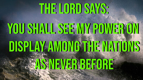 The Lord Says - As I Moved in Power At Pentecost So Shall I Move Again! Prophetic Word 2023
