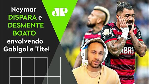 "NÃO TEM SENTIDO! O Gabigol é..." Neymar DISPARA contra BOATO sobre o ídolo do Flamengo FORA da Copa