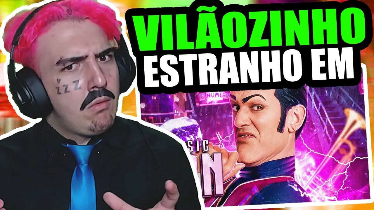 O Número Um | Robbie Rotten (Lazy Town) | Papyrus Da Batata | REACT | Pastor