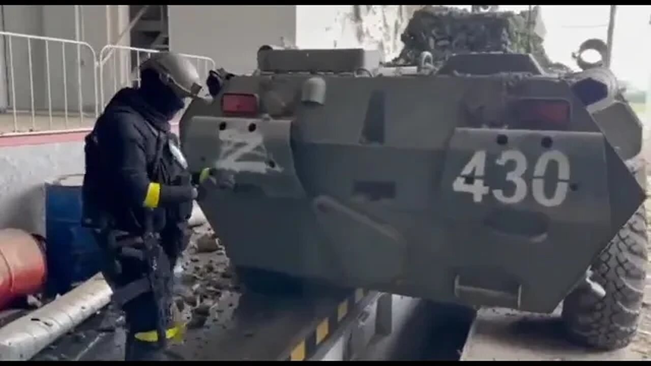 Belhorod Peoples Republic Captured A BTR-82A From Russian Occupiers. Free BNR