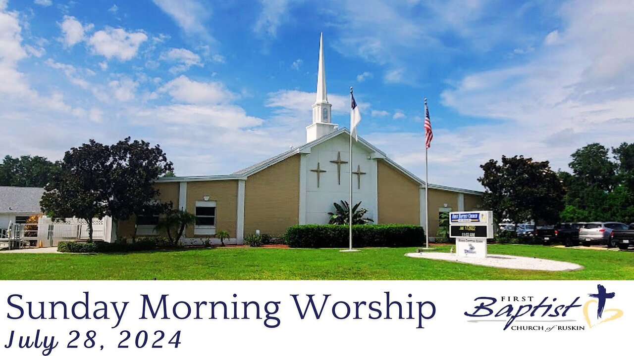 Joseph: Pursuing His Fathers Interests | Dr Barry Rumsey | Sunday Morning Worship 7.28.2024