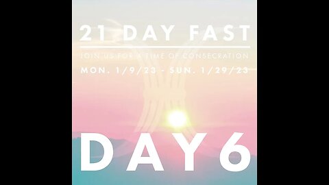 DAY6 - 21 Day of Prayer & Fasting – Encouraging yourself In The Lord!