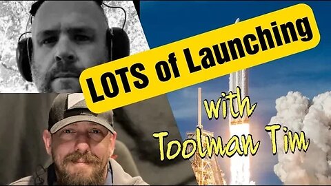 LOTS of Launching with Toolman Tim Monday Night Live