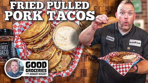 Matt Hussey's Pulled Pork Fried Tacos | Blackstone Griddles