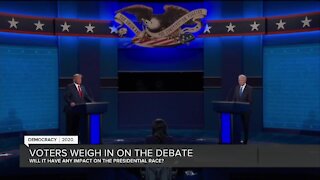 Metro Detroit voters weigh in on the final presidential debate