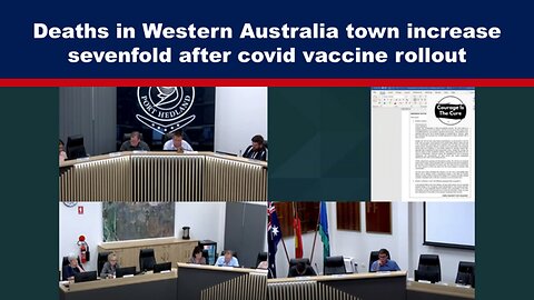 Port Hedland: 7 fold increase in deaths since the covid vax rollout