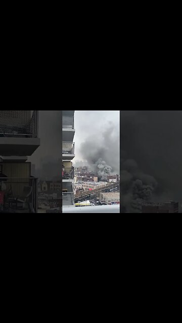 4 alarm fire in Brooklyn. Lumber warehouse this time. Lots of fires these days.