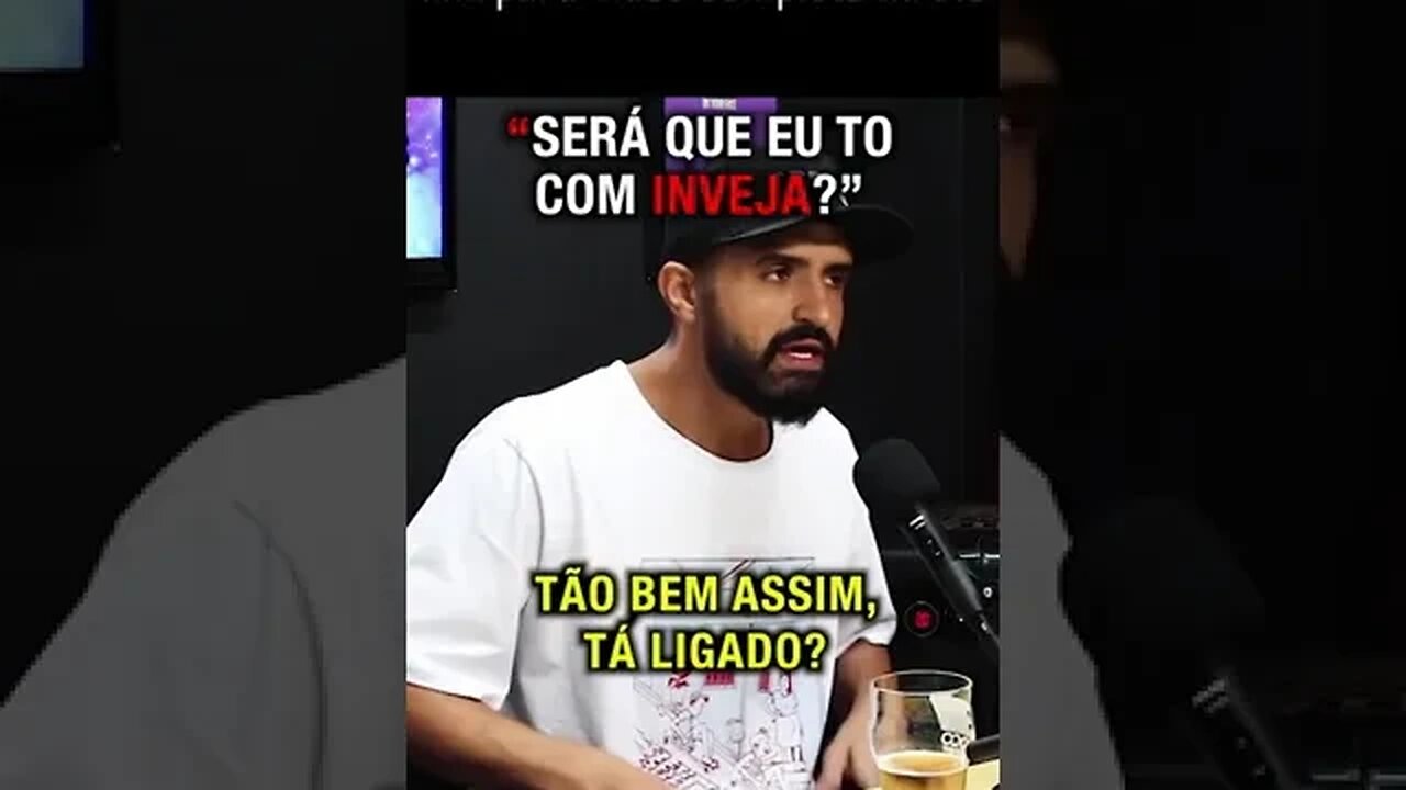 "MANO, EU QUERO TER ESSA FELICIDADE" com Thiago Ventura | Planeta Podcast #shorts