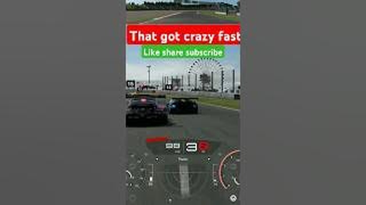 just got crazy fast #ytshorts #shorts #gt7 #granturismo7 #ps5#gamerlife #granturismo7ps5#simracing#