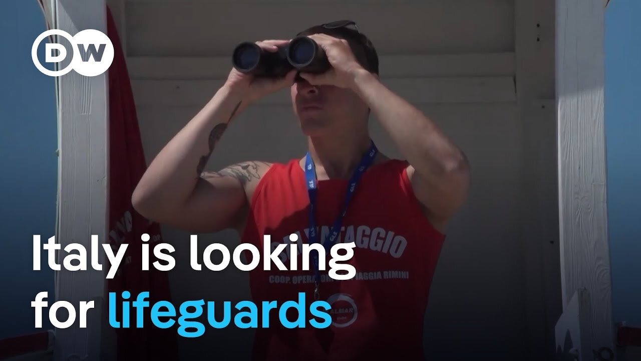 Italy's Rimini beaches are facing a shortage of lifeguards | Focus on Europe|News Empire ✅