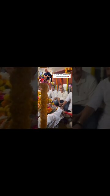 Anupam kher loses his friend | 45 years friendship come to an end | #shorts #sad #friendship