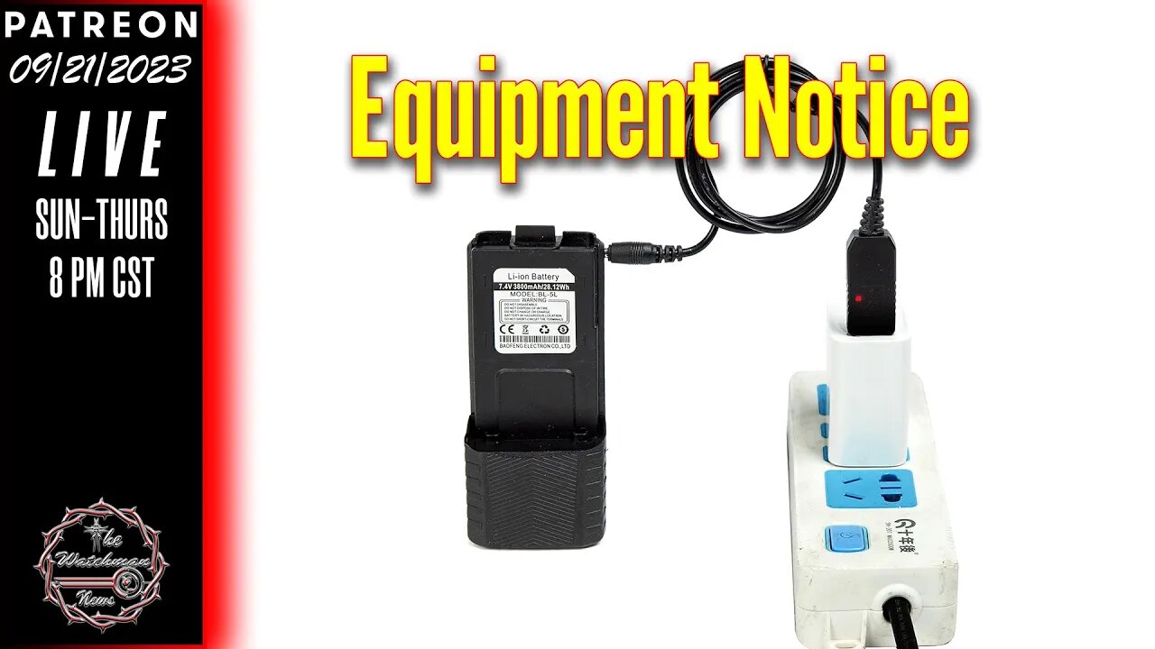 The Watchman News - Baofeng Type USB Extended Battery Charger Warning/Notice - Super Simple Repair
