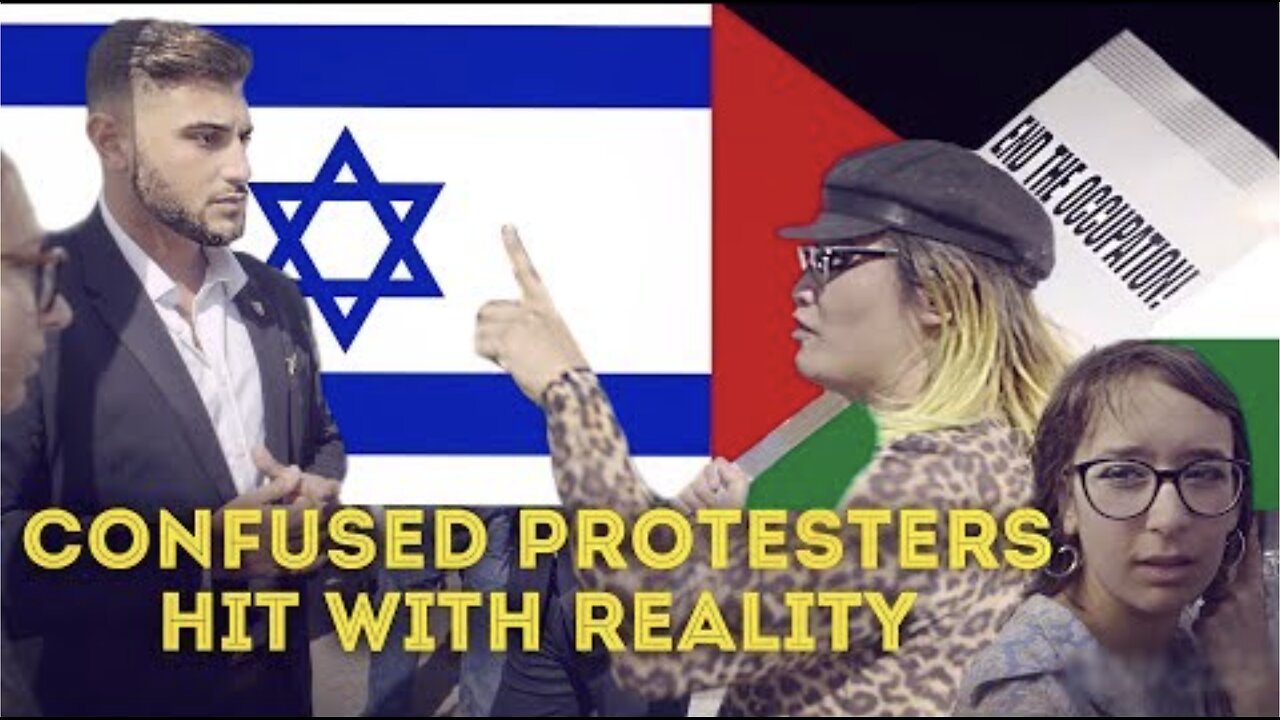 Confused Protesters Hit With Reality