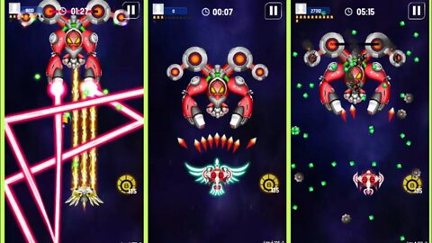 Rocket Studio | Space Shooter Boss 10 intense fight | Watch4Gain