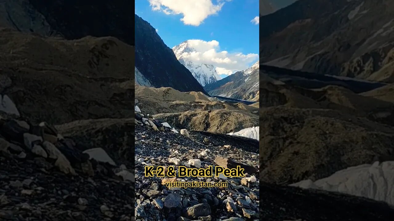 The Magnificent K-2 &Broad Peak #shorts #viral #kamalkavlog #k2 #mountain