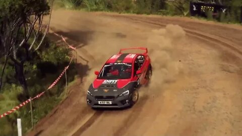 DiRT Rally 2 - Replay - Subaru Impreza WRX STI at Ocean Beach Sprint Reverse