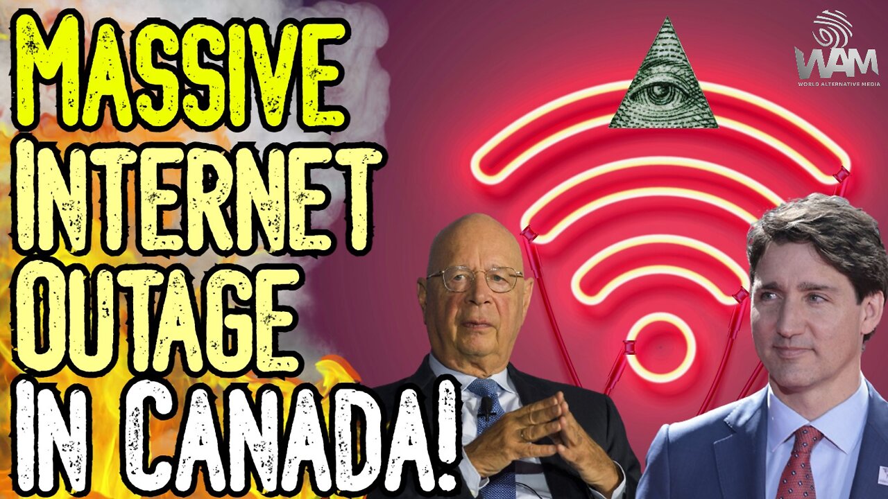 MASSIVE INTERNET OUTAGE In Canada! - Bank Accounts LOCKED! - Just The BEGINNING!