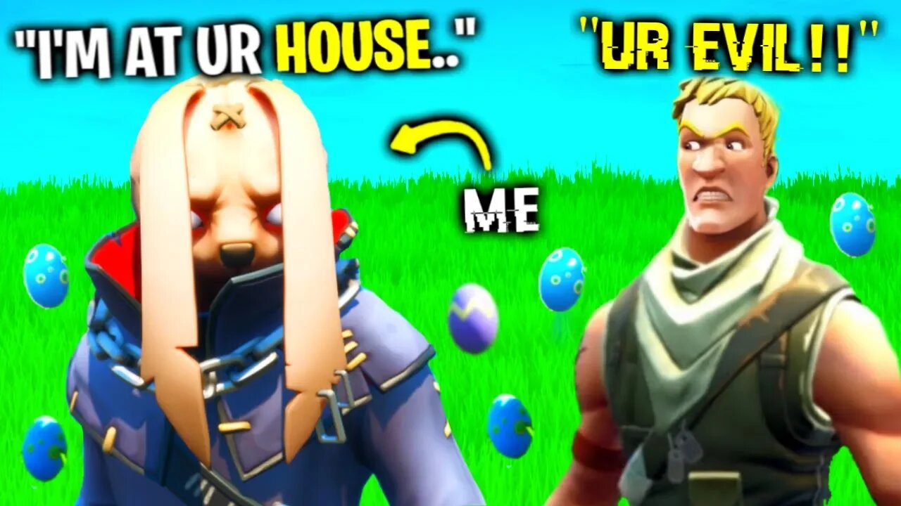 I Pretended To Be The Easter Bunny In Fortnite