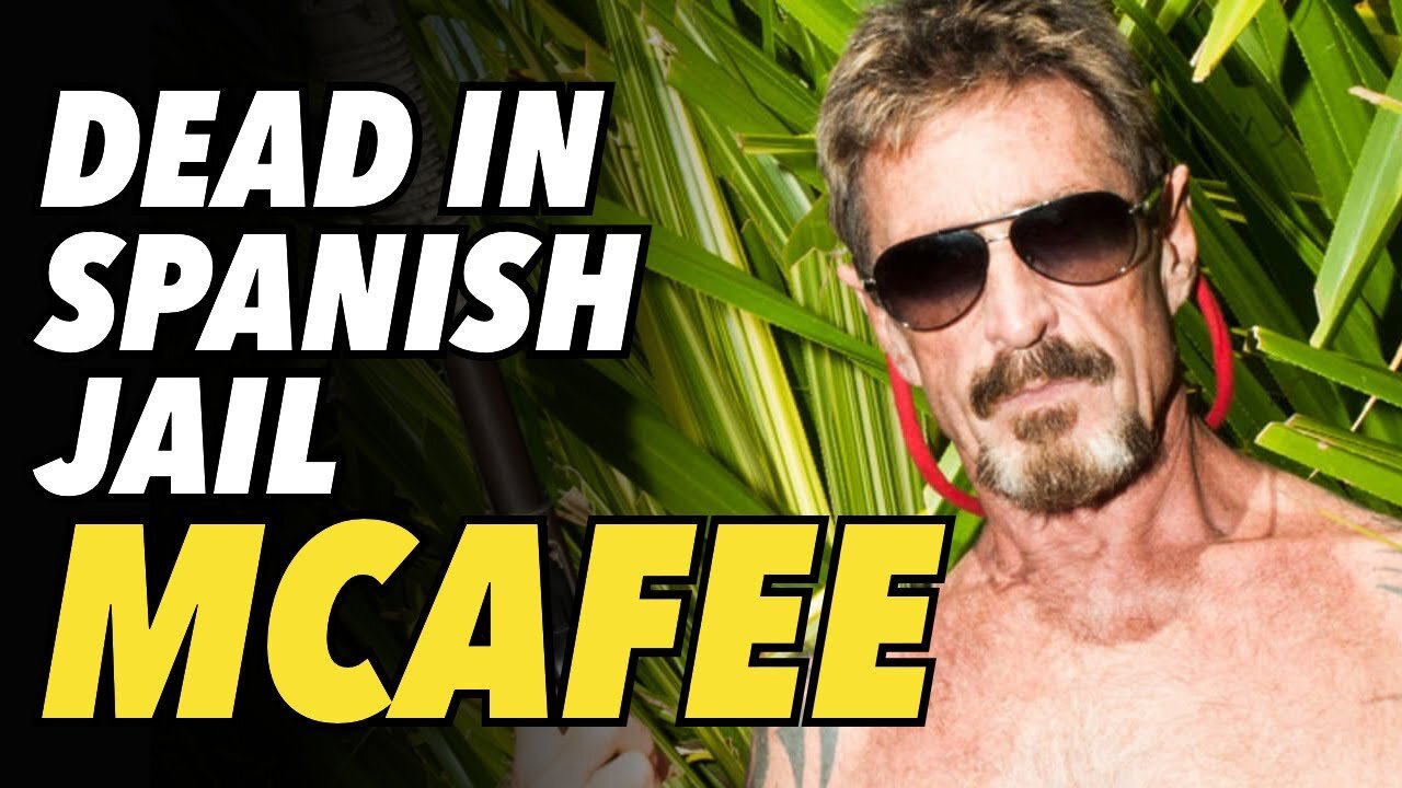 John McAfee dies in Spanish jail, day after US extradition approved