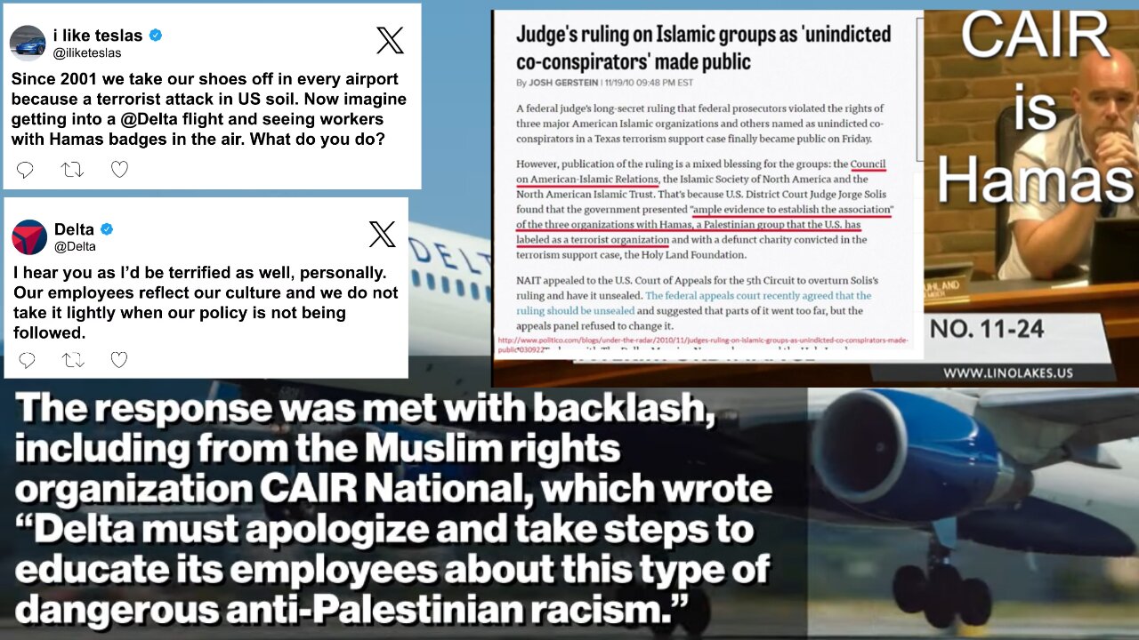 Delta Issues Groveling Apology: Hamas Terror PR Group Cries 'racism'