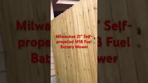 #viral #shorts #milwaukee #fuel #lawn #battery #mower