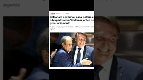 "BOLSONARO BILIONÁRIO UNIDO COM CORRUPTOS" #shorts #bolsonaro #bilionário #fãs