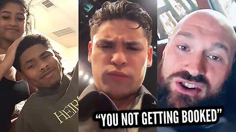 “YOU AINT A STREET DUDE” SHAKUE STEVENSON BAD EXAMPLE FOR YOUNG BOXERS • RYAN GARCIA NO JAIL TIME