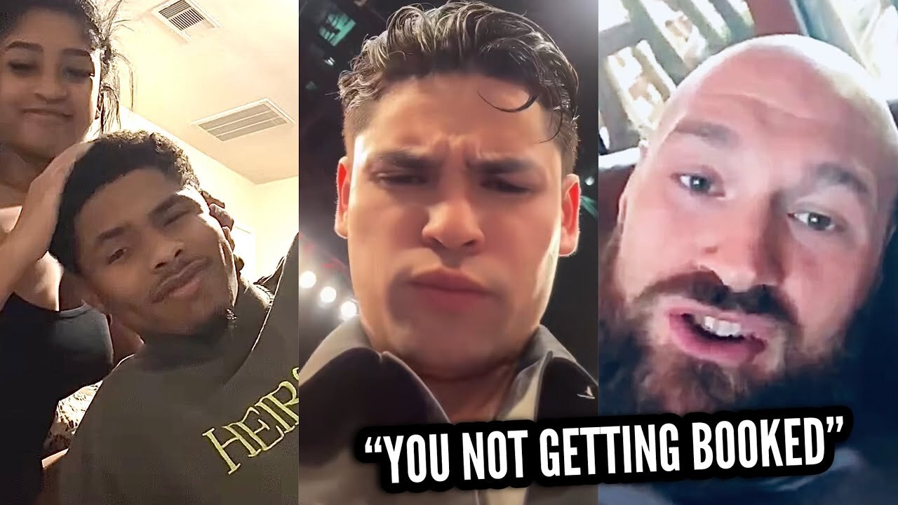 “YOU AINT A STREET DUDE” SHAKUE STEVENSON BAD EXAMPLE FOR YOUNG BOXERS • RYAN GARCIA NO JAIL TIME